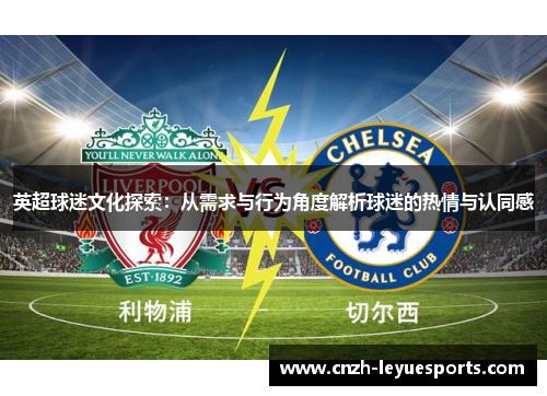 英超球迷文化探索：从需求与行为角度解析球迷的热情与认同感