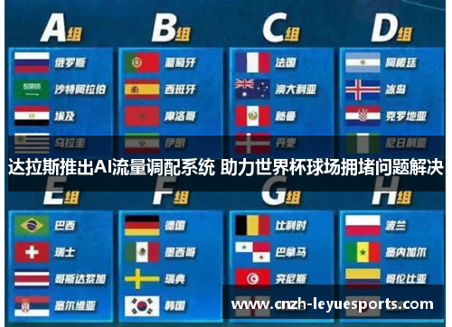 达拉斯推出AI流量调配系统 助力世界杯球场拥堵问题解决